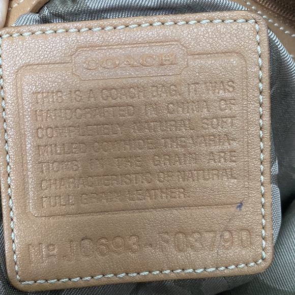 Coach Tan Leather Hobo bag - Picture 9 of 16